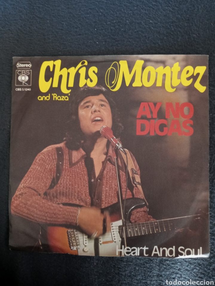 Discos de vinilo: Chris Montez -Ay no digas ..disco vinilo single - Foto 1