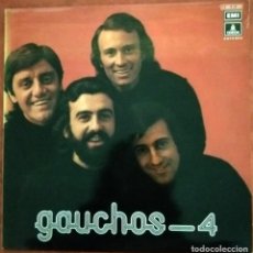 Discos de vinilo: GAUCHOS-4: SI SE CALLA EL CANTOR Y OTRAS (1973). Lote 304556373