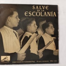 Discos de vinilo: SALVE DE LA ESCOLANÍA DE MONTSERRAT
