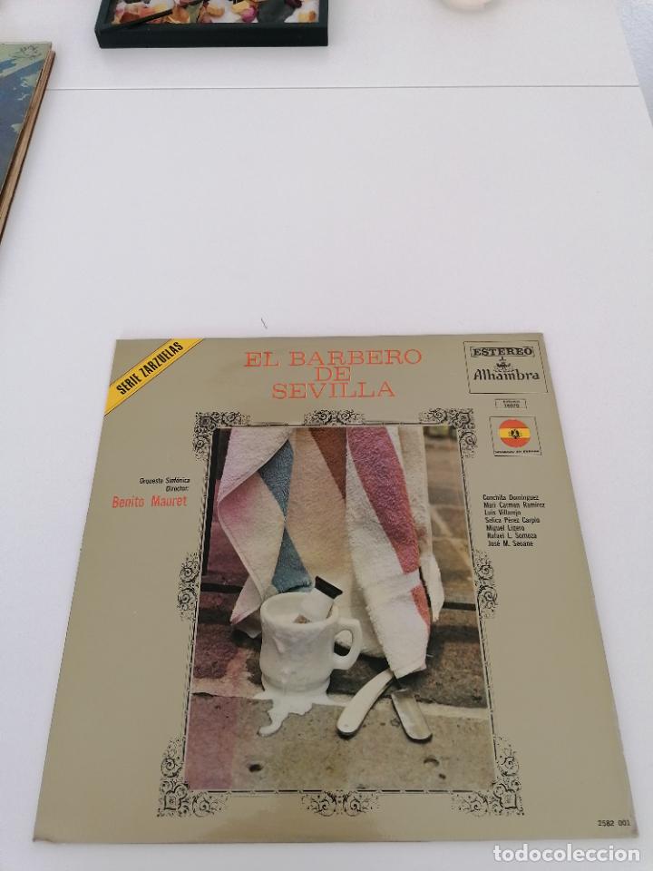 Disques de vinyle: El barbero de Sevilla serie zarzuelas lp Alhambra 1972