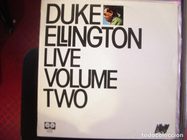 Discos de vinilo: DUKE ELLINGTON- LIVE VOLUME TWO. LP. - Foto 1