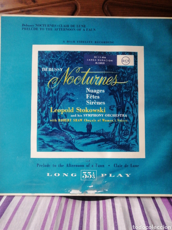 Discos de vinilo: Debussy nocturnes - Foto 1