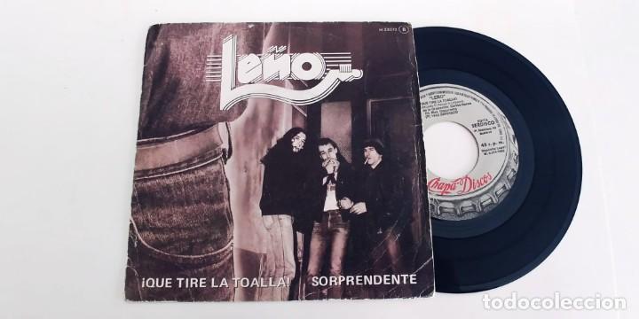 LEÑO-SINGLE QUE TIRE LA TOALLA (Música - Discos - Singles Vinilo - Grupos Españoles de los 70 y 80)