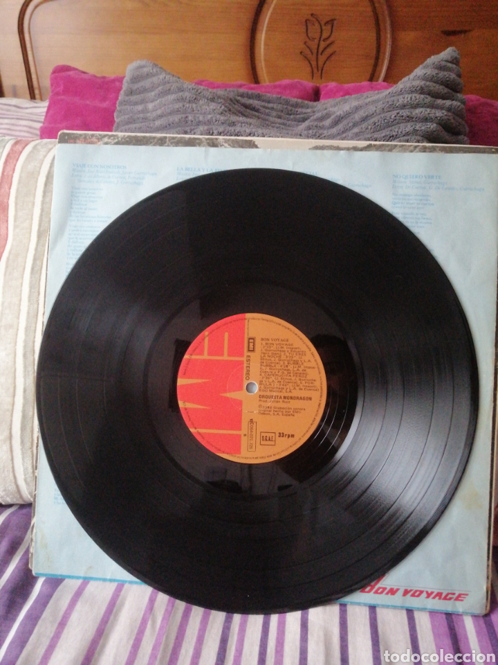 Discos de vinilo: Bon boyage orquesta mondragon - Foto 3