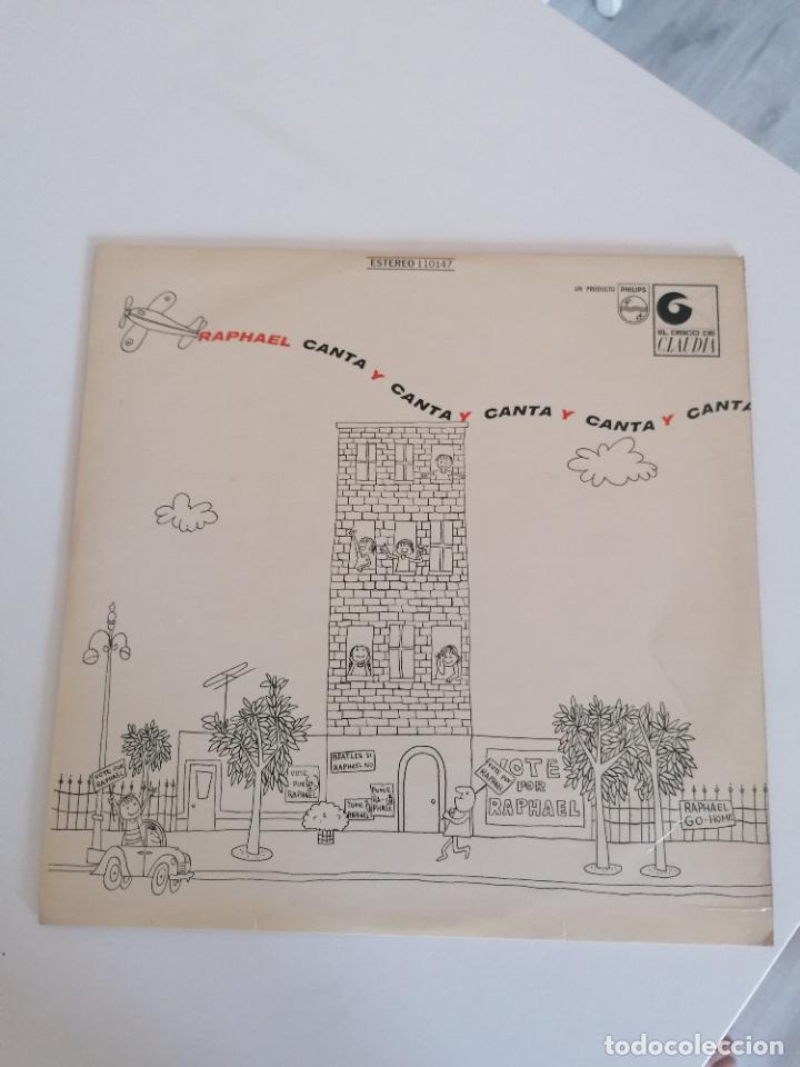 RAPHAEL CANTA Y CANTA LP PRODUCCION ESPECIAL PARA LA REVISTA CLAUDIA MÉXICO 1968 (Música - Discos - LP Vinilo - Solistas Españoles de los 50 y 60)