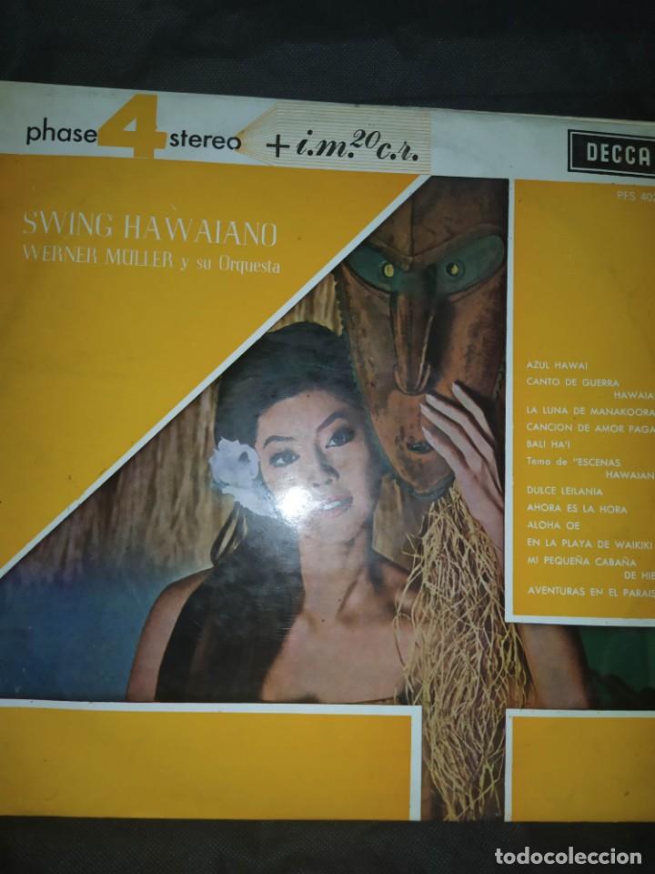 Discos de vinilo: Werner M&uuml;ller Y Su Orquesta &ndash; Swing Hawaiano - Foto 1