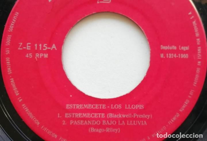 Discos de vinilo: Los Llopis, Estrem&eacute;cete, s&oacute;lo el disco - Foto 2