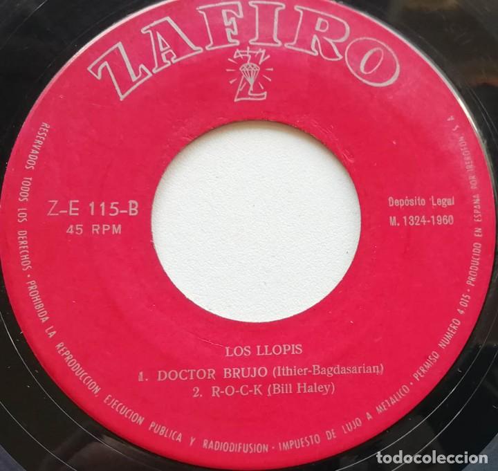 Discos de vinilo: Los Llopis, Estrem&eacute;cete, s&oacute;lo el disco - Foto 3