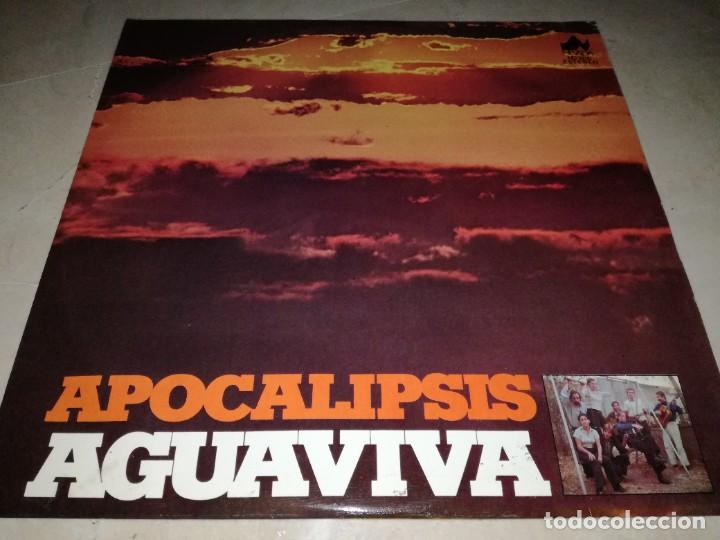 Discos de vinilo: AGUAVIVA-APOCALIPSIS-ORIGINAL A&Ntilde;O 1977 - Foto 1