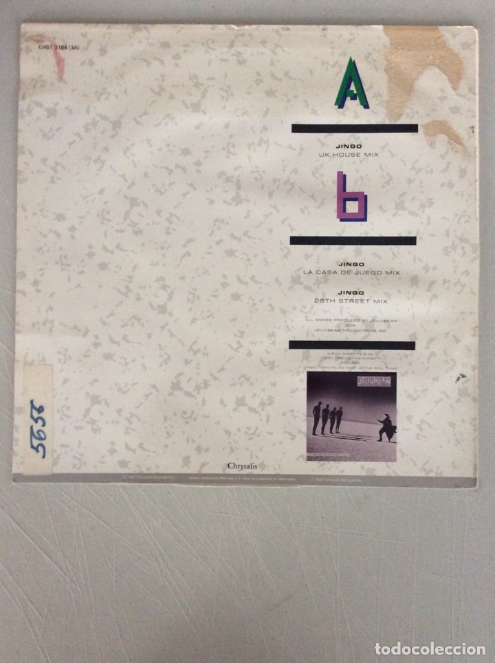 Discos de vinilo: Jellybean. Jingo. The definitive mixes. - Foto 2