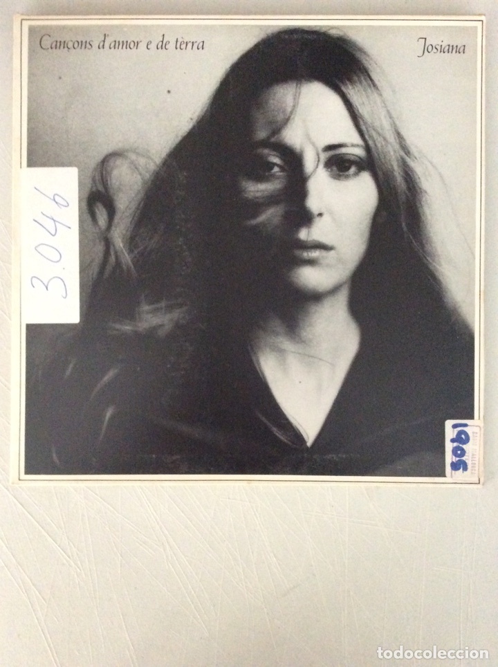 Discos de vinilo: Josiana. Can&ccedil;ons d&rsquo;amor e de t&egrave;rra - Foto 1