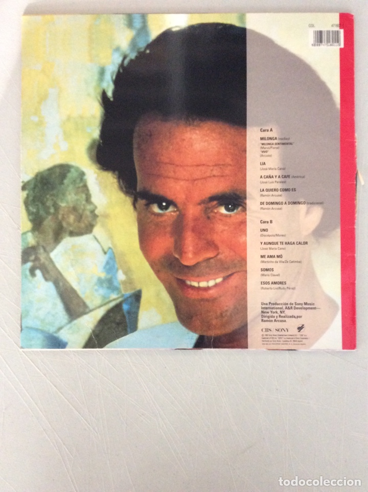 Discos de vinilo: Julio Iglesias. Calor. - Foto 2