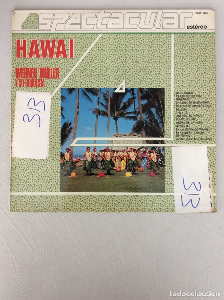 Discos de vinilo: Hawai. Werner M&uuml;ller y su orquesta. - Foto 1