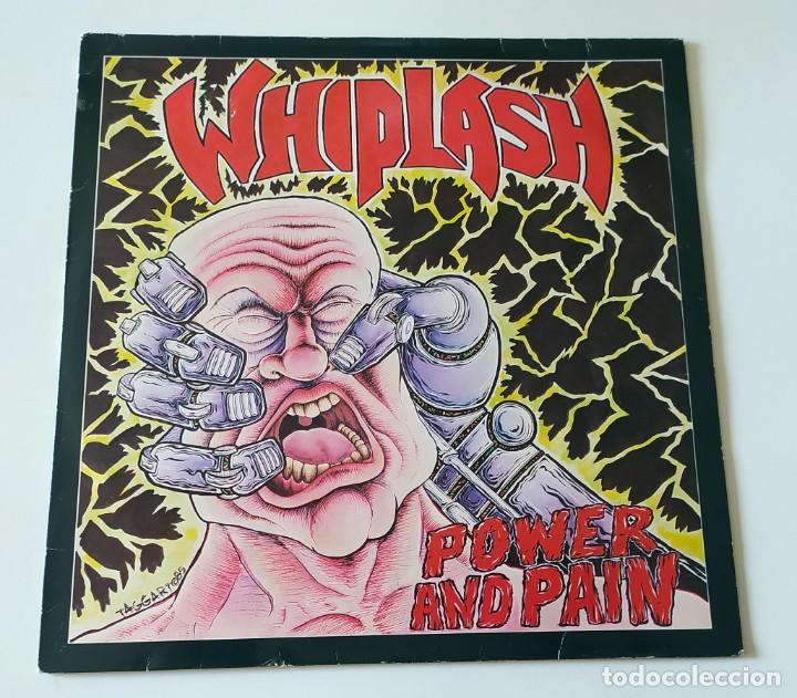 Discos de vinilo: LP WHIPLASH - POWER AND PAIN - Foto 1