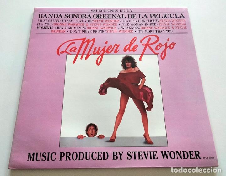 Discos de vinilo: VINILO LP BSO LA MUJER DE ROJO. 1984. - Foto 1