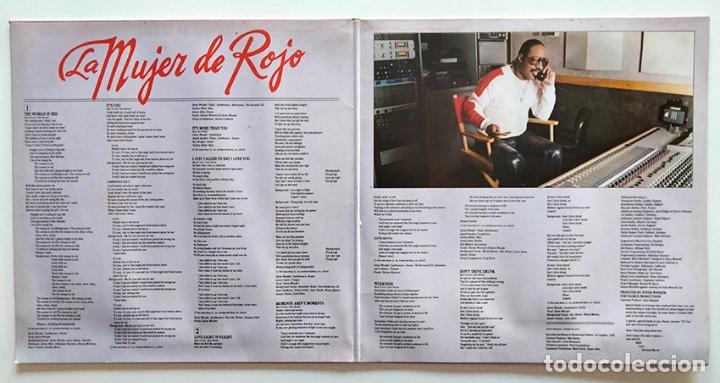 Discos de vinilo: VINILO LP BSO LA MUJER DE ROJO. 1984. - Foto 3