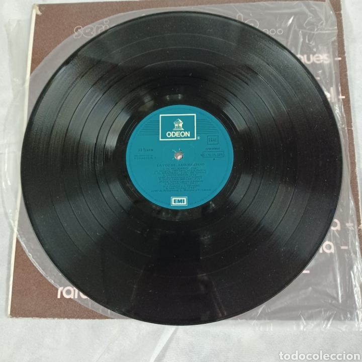 Discos de vinilo: LA VOZ DE LUIS MARIANO - DOBLE LP. EMI ODEON - Foto 7