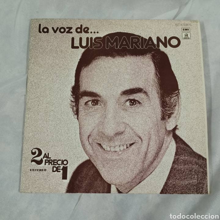 Discos de vinilo: LA VOZ DE LUIS MARIANO - DOBLE LP. EMI ODEON - Foto 8