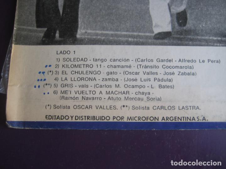 Discos de vinilo: Los Cantores De Quilla Huasi – De Argentina A Hollywood - LP MICROFON 1976 - ARGENTINA FOLK 60S 70 - Foto 3 - 304812998