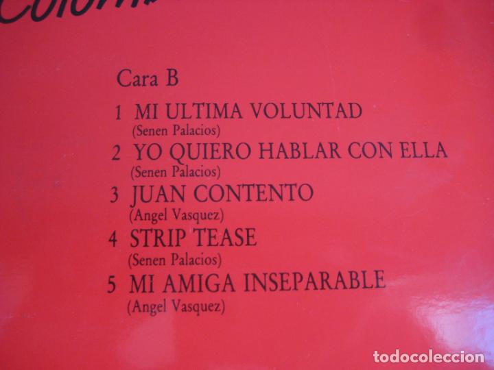 Discos de vinilo: El Streap Tease De La Orquesta Black Power De Colombia - LP MANZANA 1990 - LATIN SALSA - SIN USO - Foto 4 - 304813468