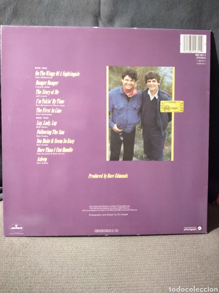 Discos de vinilo: Vinilo - THE EVERLY BROTHERS &rdquo;EB84&rdquo; NETH.84 - Foto 2