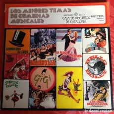 Discos de vinilo: LOS MEJORES TEMAS DE COMEDIAS MUSICALES (1975). Lote 304662408