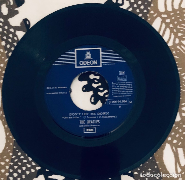 Discos de vinilo: The Beatles: Get Back/Don&rsquo;t Let Me Down - Foto 3