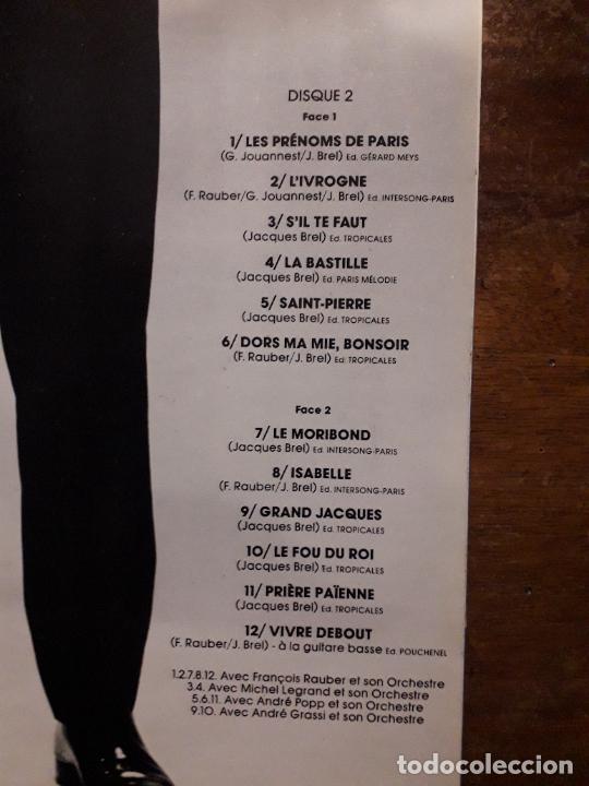 Discos de vinilo: Jacques Brel - la valse a mille temps - Foto 4