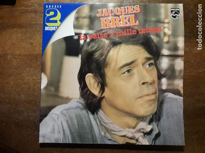 Discos de vinilo: Jacques Brel - la valse a mille temps - Foto 1