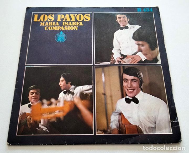 Discos de vinilo: VINILO SINGLE DE LOS PAYOS. MARIA ISABEL. 1969. - Foto 1