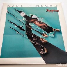 Discos de vinilo: VINILO LP DE AZUL Y NEGRO. SUSPENSE. 1984.. Lote 304892423