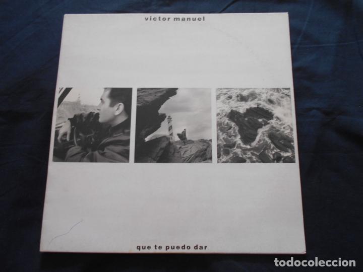 Discos de vinilo: VICTOR MANUEL // QUE TE PUEDO DAR - Foto 1