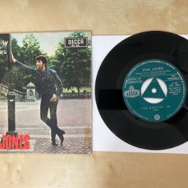 Tom Jones - Detroit City / Ten Guitar - Single 7” PROMO - 1966 SPAIN - DECCA