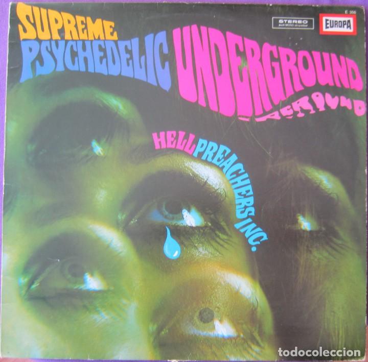 Discos de vinilo: HELL PREACHERS INC.: SUPREME PSYCHEDELIC UNDERGROUND. TREMENDO PSYCHO ALEM&Aacute;N - Foto 1