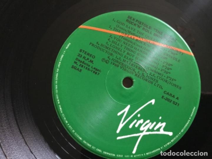 Discos de vinilo: SEX PISTOLS - THE GREAT ROCK N ROLL SWINDLE - LP - 1980 - Foto 3 - 304932963