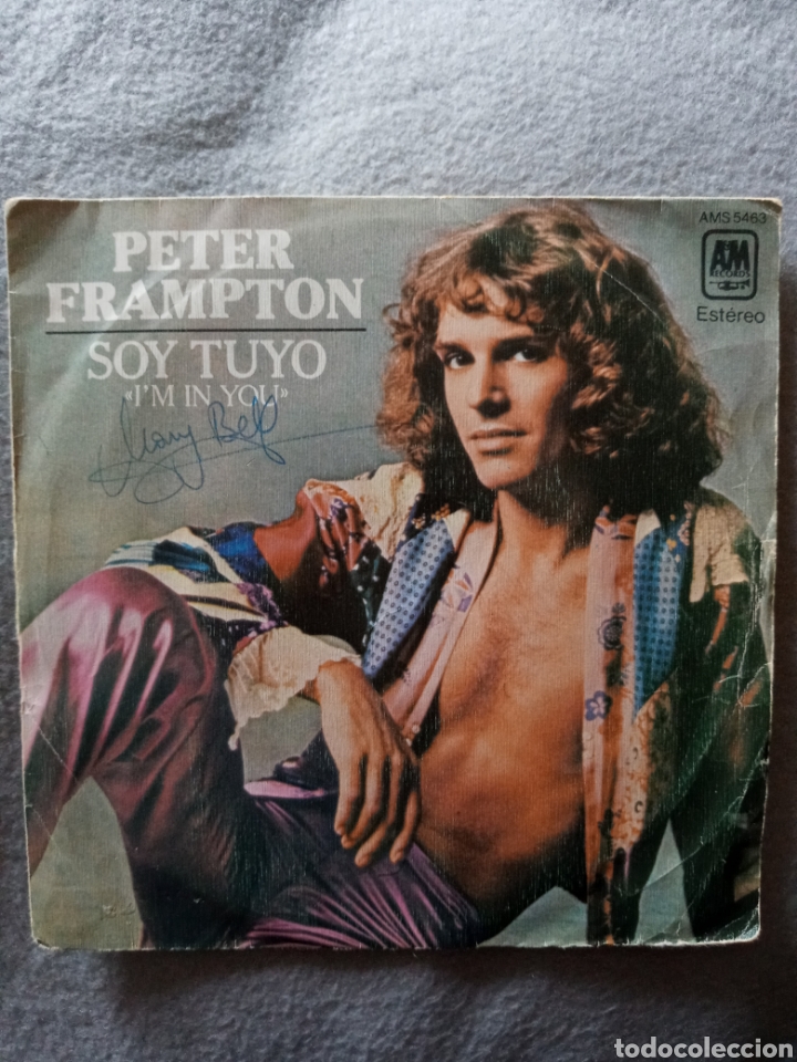 Discos de vinilo: Peter Frampton- Soy tuyo ..disco vinilo single - Foto 1