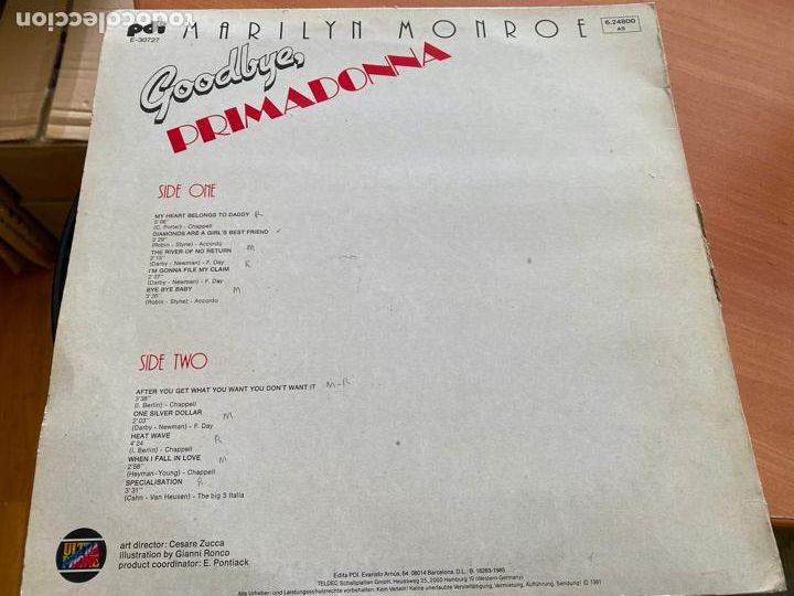 Discos de vinilo: MARIA VIDAL (PARA TI) LP 1985 (B-33) - Foto 3