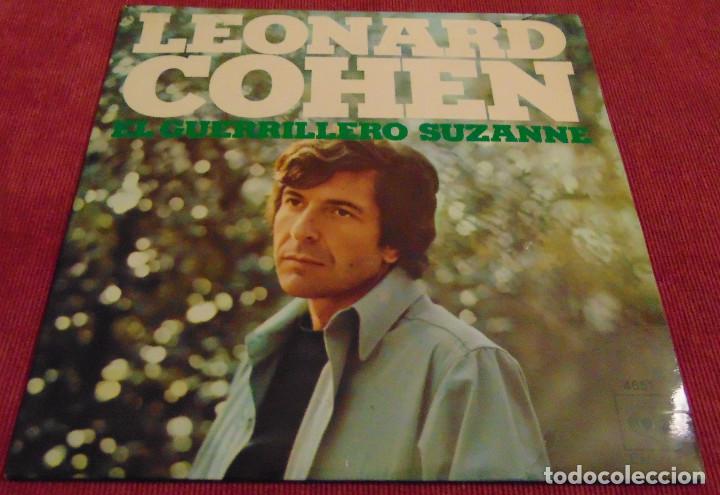 Discos de vinilo: Leonard Cohen &ndash; El Guerrillero / Suzanne - SINGLE 1971 - Foto 1