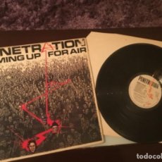 Discos de vinilo: PENETRATION -COMING UP FOR AIR LP 1979 EL SEGUNDO Y ULTIMO LP DE LA BANDA DE PAULINE MURRAY -PUNK 77. Lote 305026693