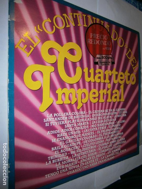 Discos de vinilo: ANTIGUO DISCO LP VINILO - CUARTETO IMPERIAL - D4 - Foto 1