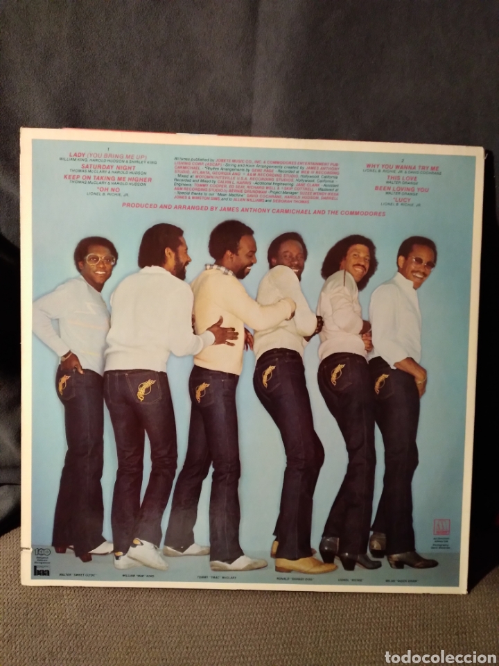 Discos de vinilo: Vinilo - COMMODORES &rdquo;IN THE POCKET&rdquo; US.81 - Foto 2