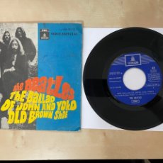 Discos de vinilo: THE BEATLES - THE BALLAD OF JOHN AND YOKO - SINGLE 7” SPAIN 1969. Lote 305031993