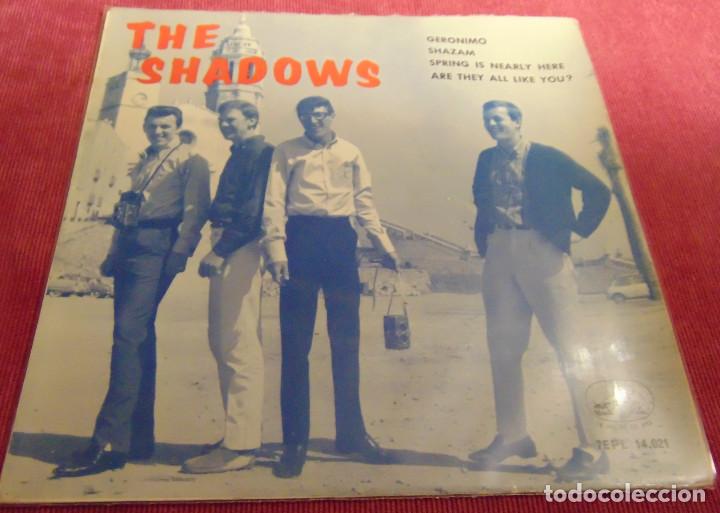 Discos de vinilo: The Shadows - GERONIMO + 3 - EP 1964 - Foto 4