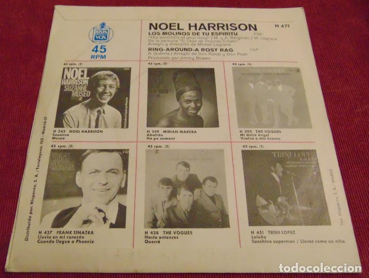 Discos de vinilo: Noel Harrison &ndash; Los Molinos De Tu Espiritu - SINGLE 1969 - Foto 2