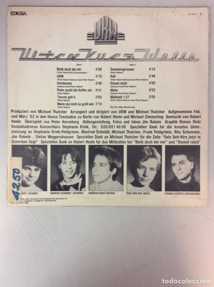 Discos de vinilo: UKW Ultra Kurz Welle. - Foto 2
