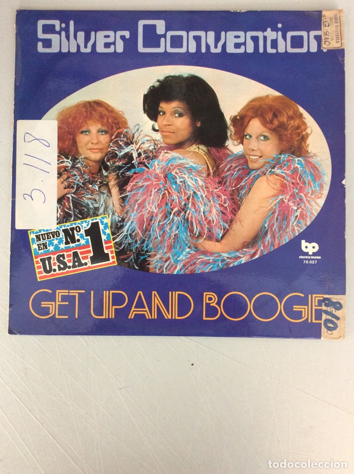 Discos de vinilo: Silver Convention. Get up and boogie. - Foto 1