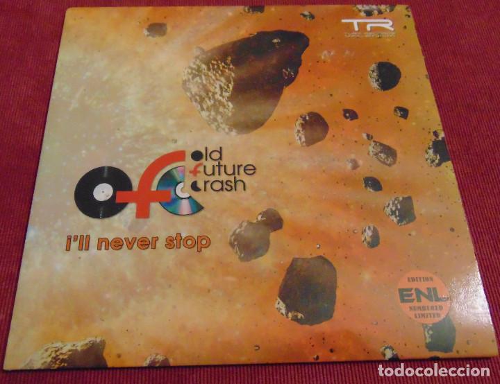 Discos de vinilo: OLD FUTURE CRASH - ILL NEVER STOP - SINGLE VINILO COLOR - Foto 2