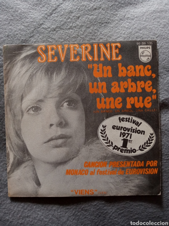 Dischi in vinile: Severine-un banc.un arbre.une rue ..disco vinilo single