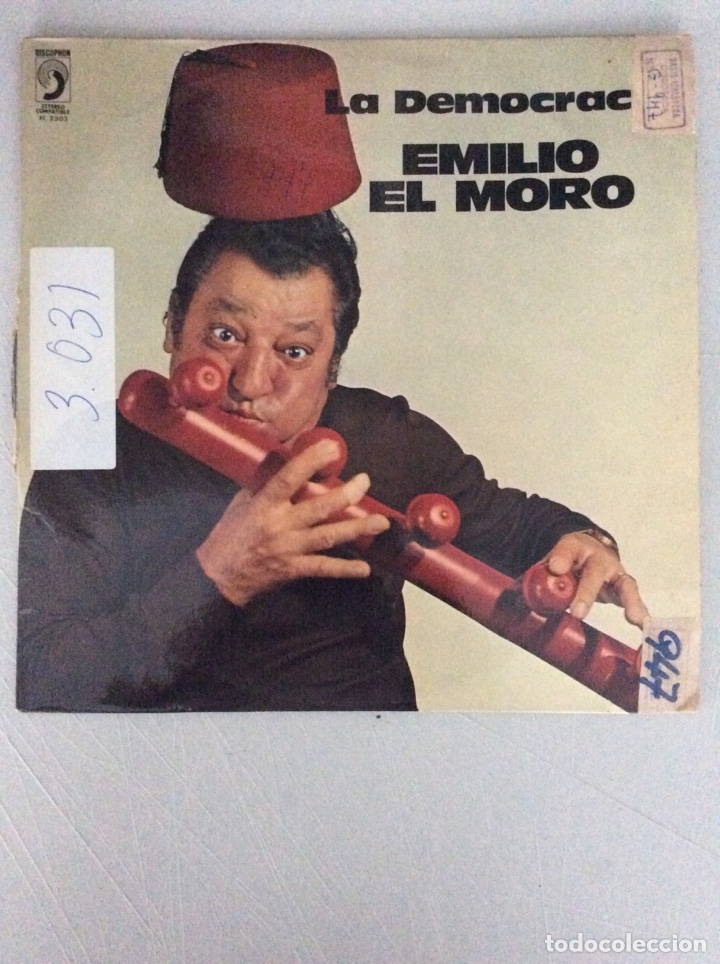 Discos de vinilo: Emilio El Moro. La democracia. - Foto 1
