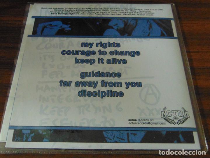 Discos de vinilo: Truth Through Fight - KEEP IT ALIVE - EP 6 TEMAS 2006 - Foto 2